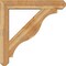 Ekena Millwork Funston Craftsman Rough Sawn Bracket w/ Offset Brace, Western Red Cedar, 8"W x 46"D x 46"H BKT0806X46X46FST04RWR - alternate 4
